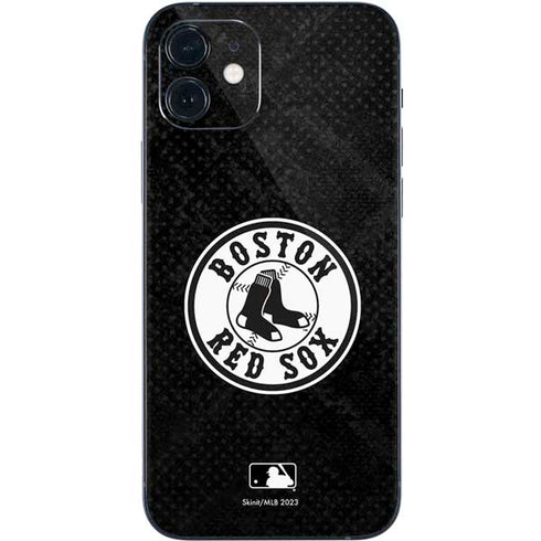 MLB Boston Red Sox Dark Wash iPhone 12 Mini Skin
