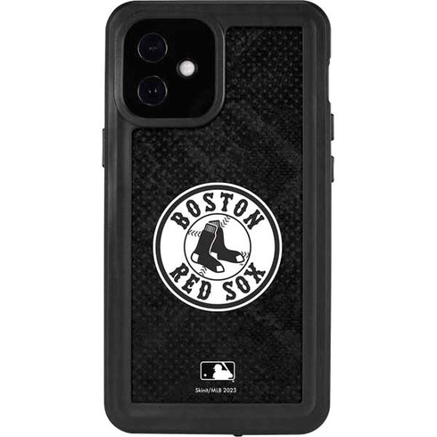 MLB Boston Red Sox Dark Wash iPhone 12 Mini Waterproof Case