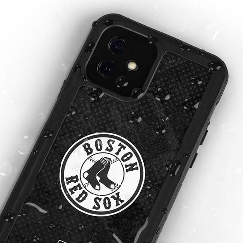 MLB Boston Red Sox Dark Wash iPhone 12 Mini Waterproof Case
