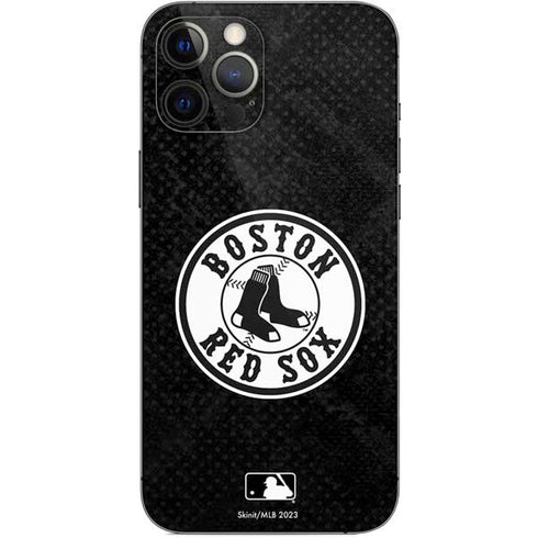 MLB Boston Red Sox Dark Wash iPhone 12 Pro Max Skin
