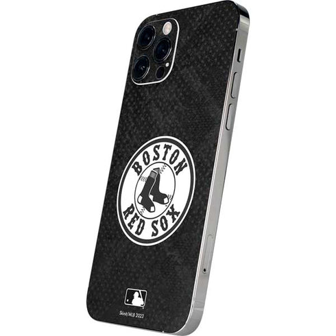 MLB Boston Red Sox Dark Wash iPhone 12 Pro Max Skin