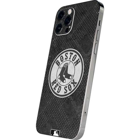MLB Boston Red Sox Dark Wash iPhone 12 Pro Skin