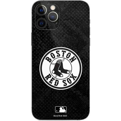 MLB Boston Red Sox Dark Wash iPhone 12 Pro Skin