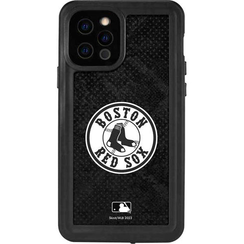 MLB Boston Red Sox Dark Wash iPhone 12 Pro Waterproof Case