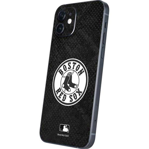 MLB Boston Red Sox Dark Wash iPhone 12 Skin