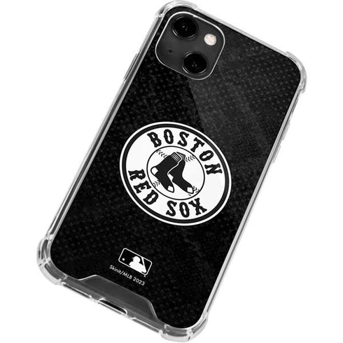 MLB Boston Red Sox Dark Wash iPhone 13 Clear Case