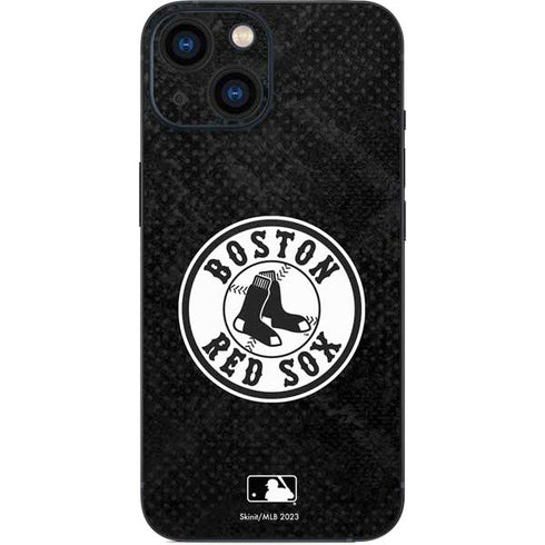 MLB Boston Red Sox Dark Wash iPhone 13 Mini Skin