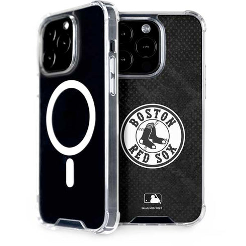 MLB Boston Red Sox Dark Wash iPhone 15 Pro MagSafe Case