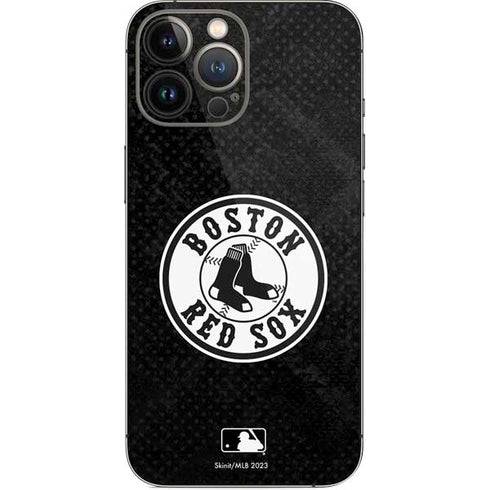 MLB Boston Red Sox Dark Wash iPhone 14 Pro Max Skin