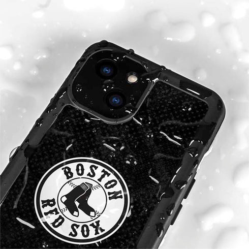 MLB Boston Red Sox Dark Wash iPhone 15 Plus Waterproof Case