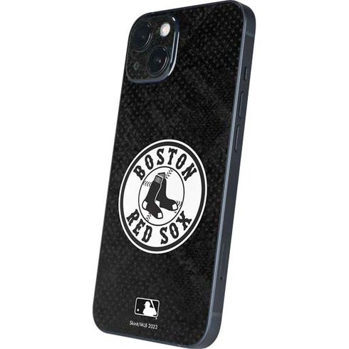 MLB Boston Red Sox Dark Wash iPhone 15 Skin
