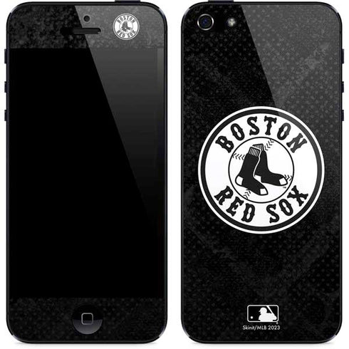 MLB Boston Red Sox Dark Wash iPhone 5/5s/5SE Skin