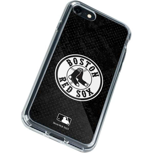 MLB Boston Red Sox Dark Wash iPhone SE (2nd & 3rd Gen) Clear Case
