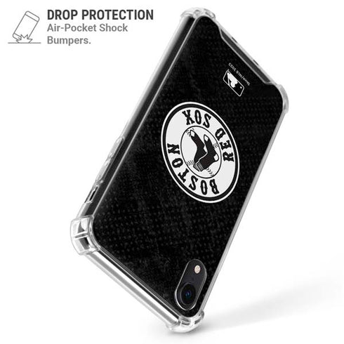 MLB Boston Red Sox Dark Wash iPhone XR Clear Case