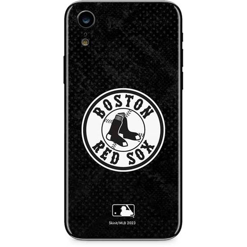 MLB Boston Red Sox Dark Wash iPhone XR Skin