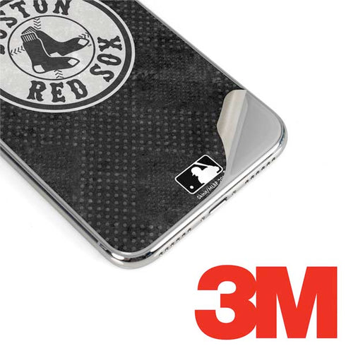 MLB Boston Red Sox Dark Wash iPhone XS Max Skin