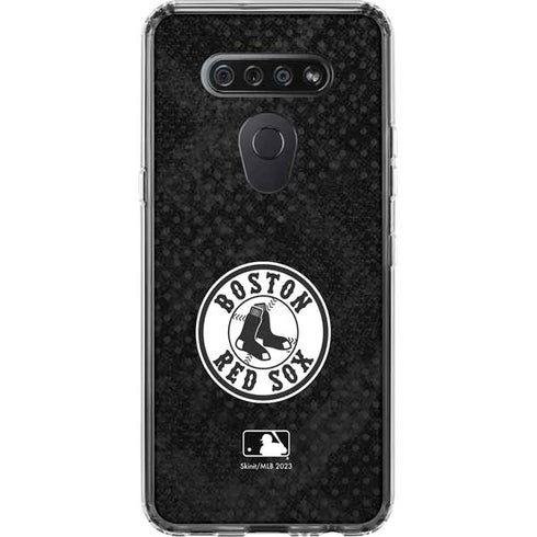 MLB Boston Red Sox Dark Wash LG K51/Q51 Clear Case