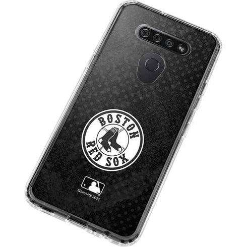 MLB Boston Red Sox Dark Wash LG K51/Q51 Clear Case
