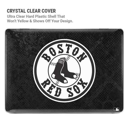 MLB Boston Red Sox Dark Wash MacBook Pro 15in (2016-19) Case plus Skin