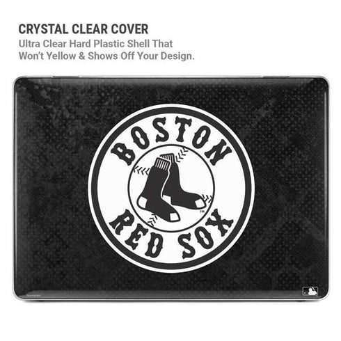 MLB Boston Red Sox Dark Wash MacBook Pro 16in (2021-25) Case plus Skin