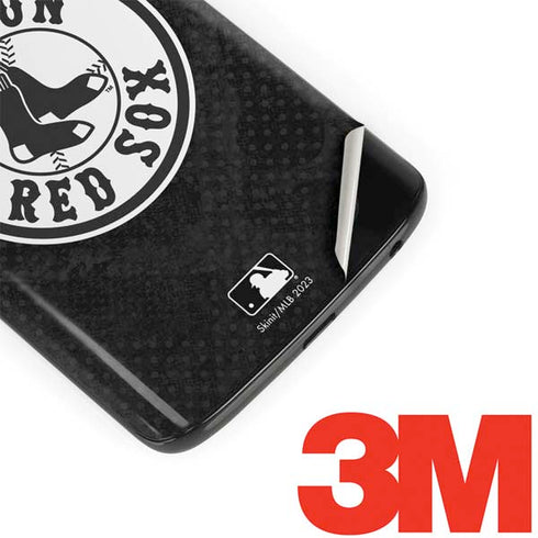 MLB Boston Red Sox Dark Wash Moto G6 Skin