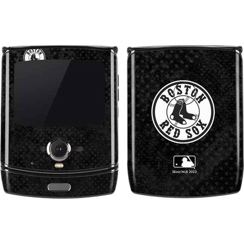MLB Boston Red Sox Dark Wash Motorola RAZR Skin