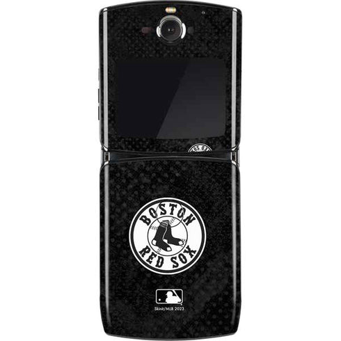MLB Boston Red Sox Dark Wash Motorola RAZR Skin