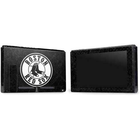 MLB Boston Red Sox Dark Wash Nintendo Switch Bundle Skin