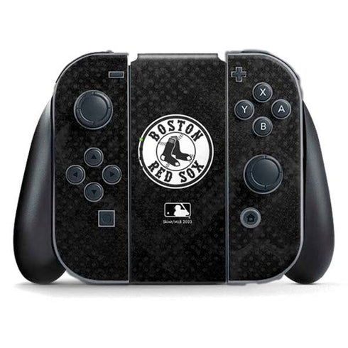 MLB Boston Red Sox Dark Wash Nintendo Switch (2017-2021) Joy-Con Controller Skin