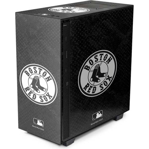 MLB Boston Red Sox Dark Wash NZXT H510 Compact ATX Mid-Tower Case Skin