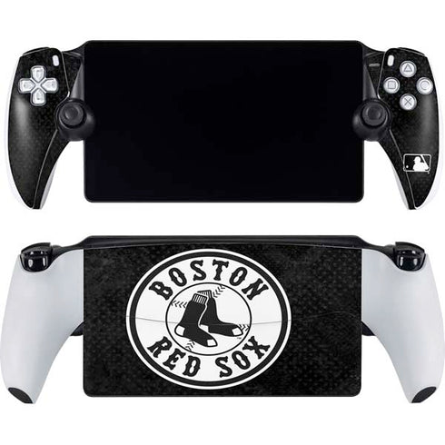 MLB Boston Red Sox Dark Wash PlayStation Portal Remote Player Skin