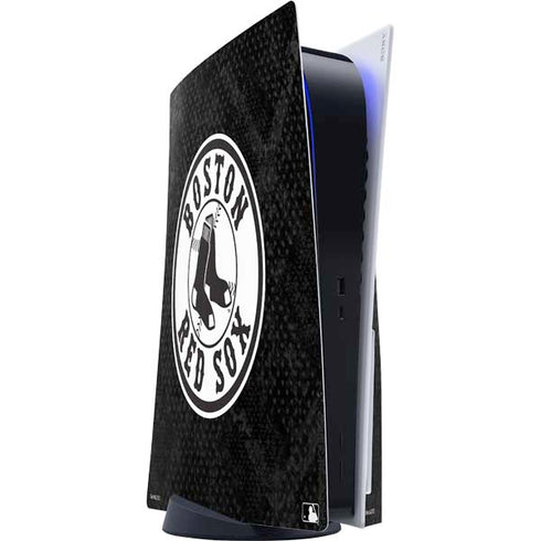 MLB Boston Red Sox Dark Wash PS5 Console Skin
