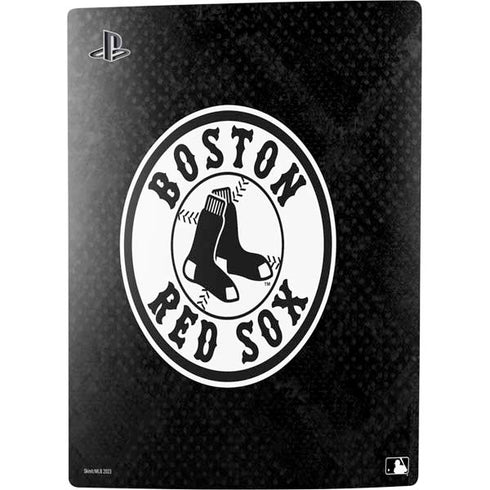MLB Boston Red Sox Dark Wash PS5 Console Skin