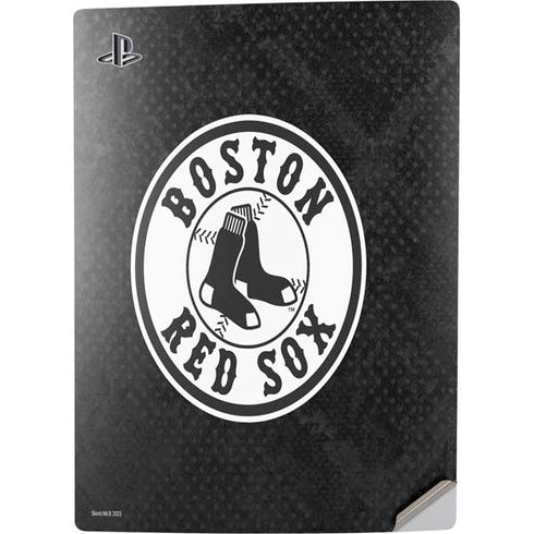 MLB Boston Red Sox Dark Wash PS5 Digital Edition Console Skin