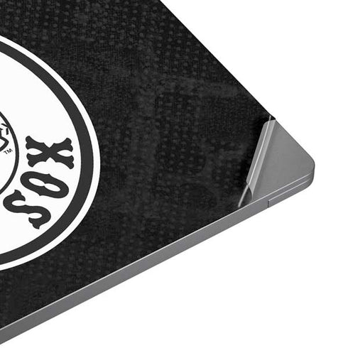 MLB Boston Red Sox Dark Wash Universal Laptop 12in (9.8 x 6.8in) Skin