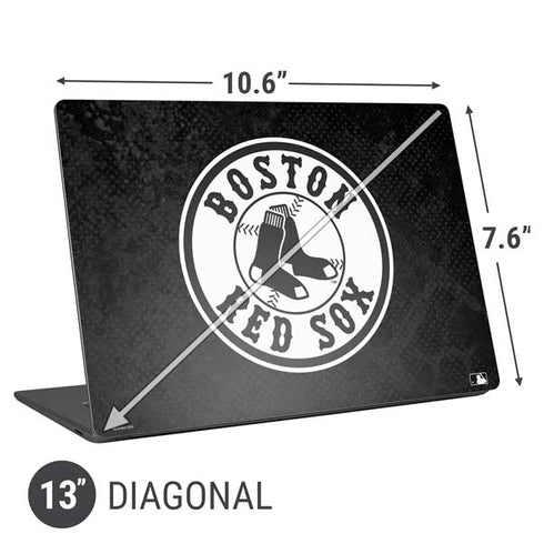 MLB Boston Red Sox Dark Wash Universal Laptop 13in (10.6 x 7.6in) Skin