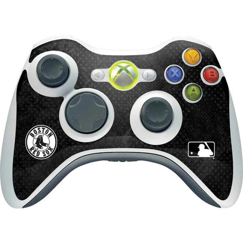 MLB Boston Red Sox Dark Wash Xbox 360 Wireless Controller Skin