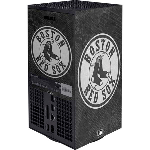 MLB Boston Red Sox Dark Wash Xbox Series X Bundle Skin