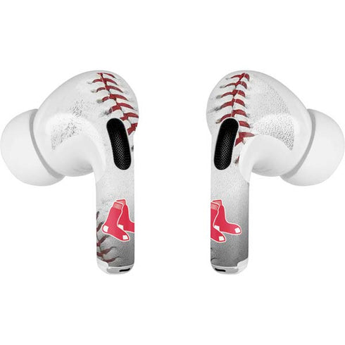 MLB Boston Red Sox Game Ball AirPods Pro 2nd Gen Skin