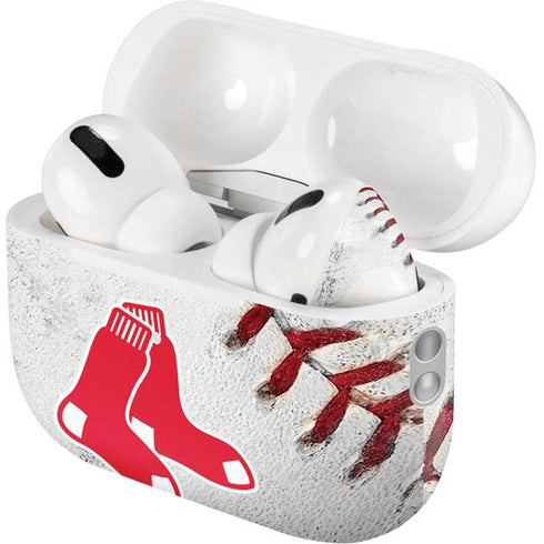 MLB Boston Red Sox Game Ball AirPods Pro 2nd Gen Skin