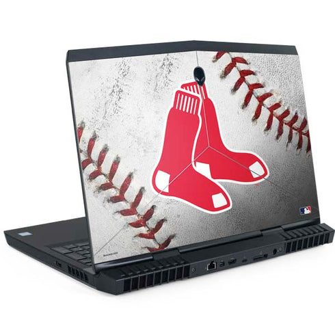 MLB Boston Red Sox Game Ball Dell Alienware Skin