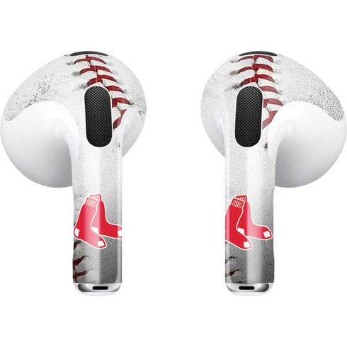 MLB Boston Red Sox Game Ball Apple AirPods (3rd Gen 2021) Skin