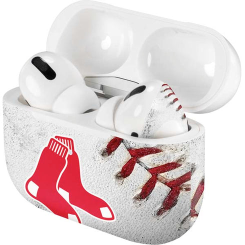 MLB Boston Red Sox Game Ball Apple AirPods Pro Skin