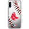 MLB Boston Red Sox Game Ball Galaxy A10e Clear Case
