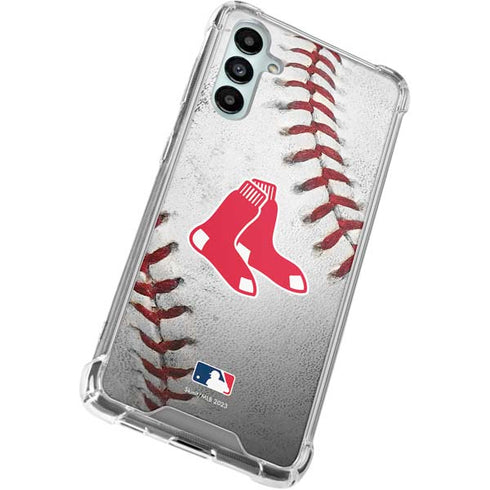 MLB Boston Red Sox Game Ball Galaxy A15 5G Clear Case