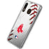MLB Boston Red Sox Game Ball Galaxy A20 Clear Case