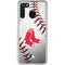 MLB Boston Red Sox Game Ball Galaxy A21 Clear Case