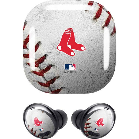MLB Boston Red Sox Game Ball Galaxy Buds Pro Skin