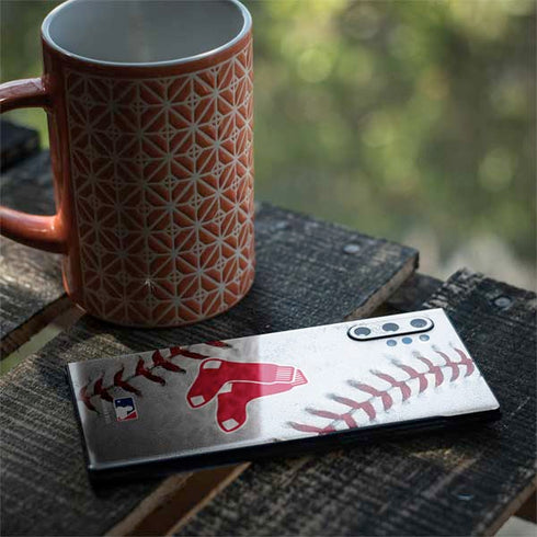 MLB Boston Red Sox Game Ball Galaxy Note 10 Plus Skin