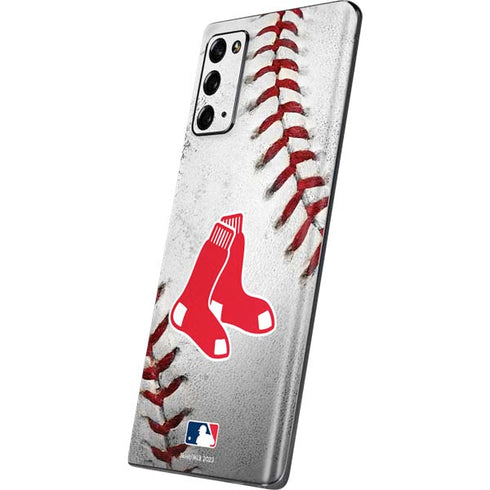 MLB Boston Red Sox Game Ball Galaxy Note20 5G Skin